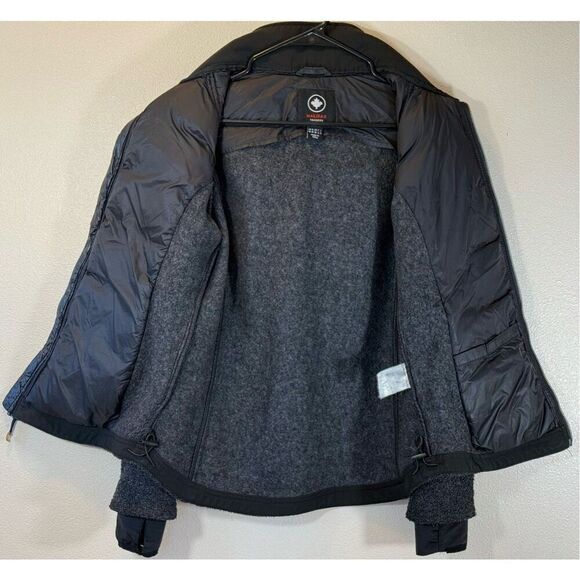 Halifax Women’s Traders Black Jacket Full Zip Down Filled Medium - Picture 6 of 13